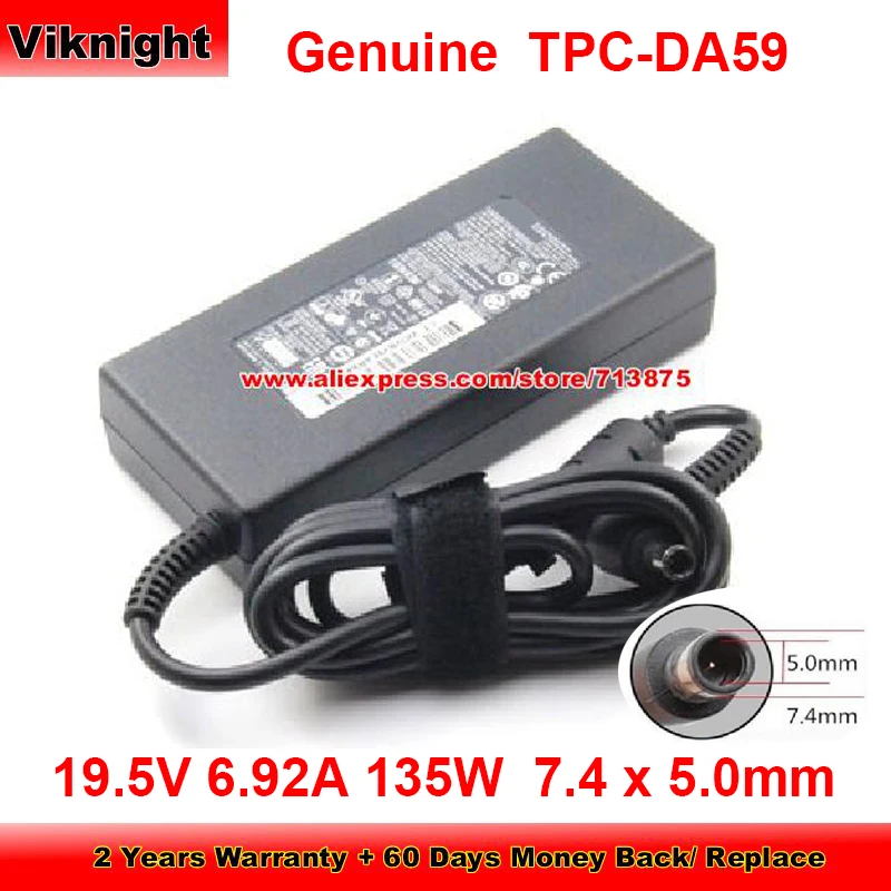 

Genuine TPC-DA59 Ac Adapter 19.5V 6.92A for HP Z2 MINI G4 740707-001 741344-001 866252-003 910846-001 with 7.4 x 5.0mm Tip