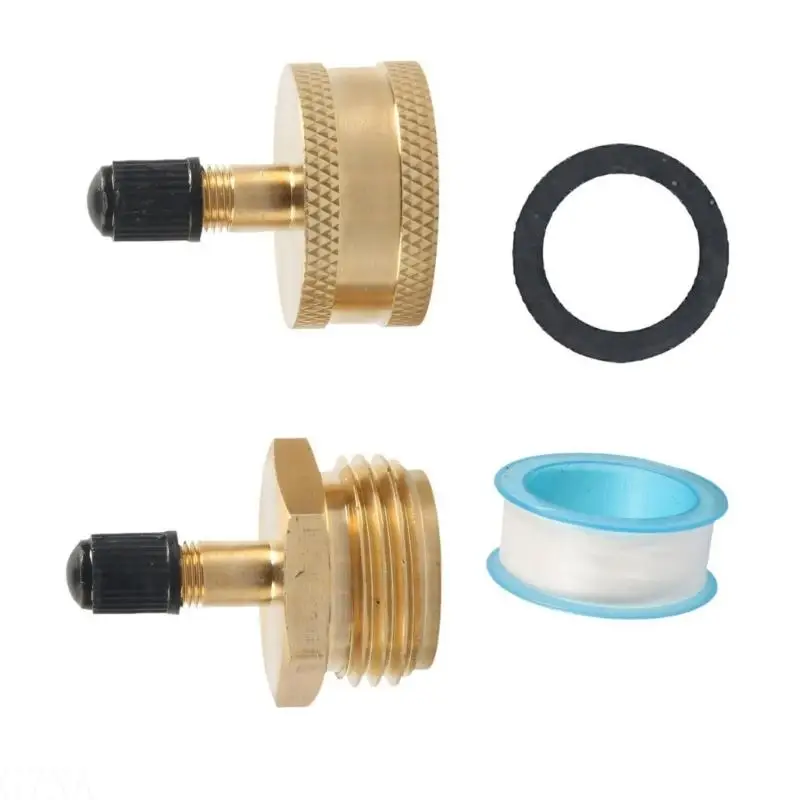 G7NA Professional Water Line Blow Out Plugs Grass Irrigation Blowout Adapter Suitable for Cold Weather