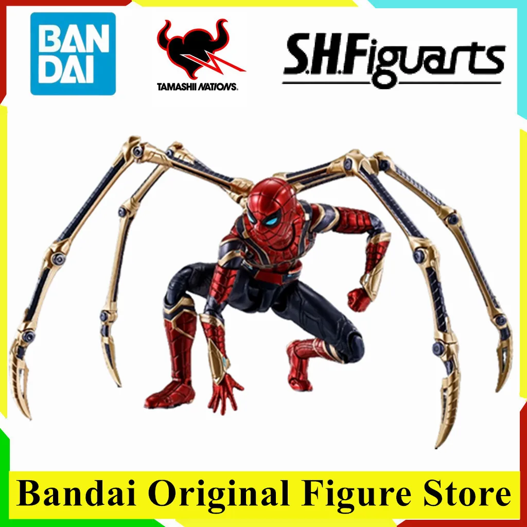 

Оригинальный BANDAI S.H.Figuarts SPIDER-MAN No Way Home Аниме Фигурка Игрушки Фигурка Geniune Spiderman Коллекция моделей из ПВХ