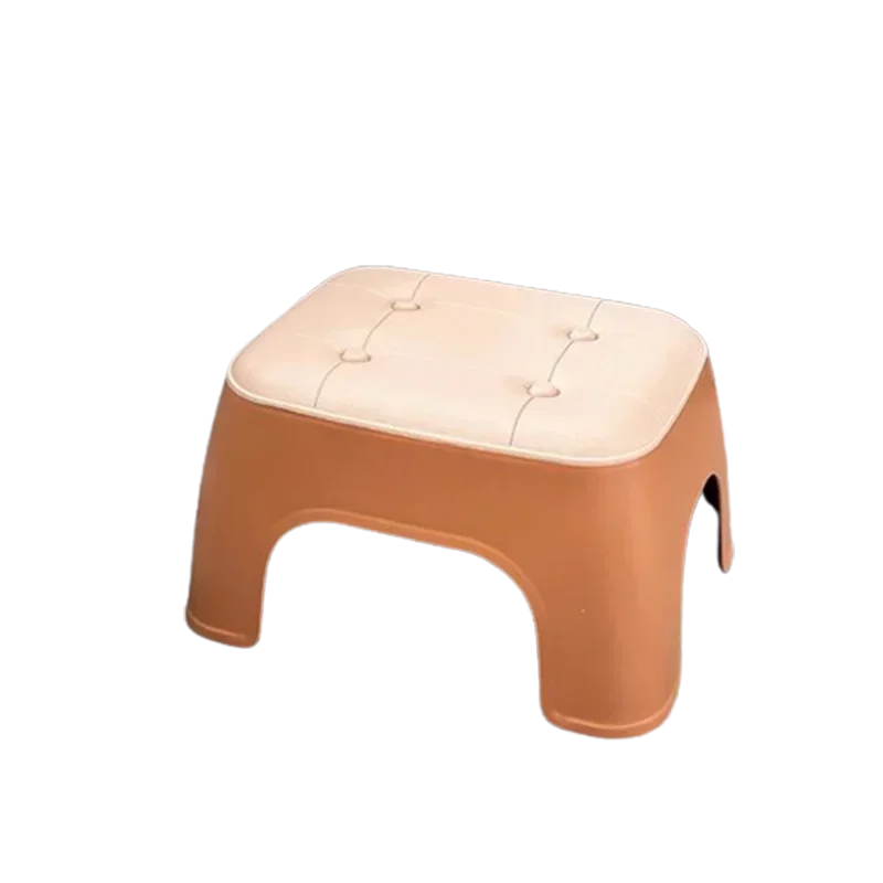 

Small Stools Household Low Stools Living Room Thickened Plastic Stackable Benches
