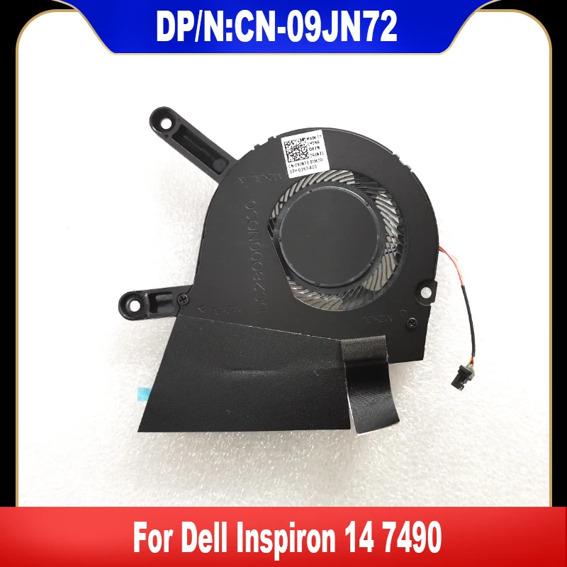 Nowy oryginalny 0YV2YK 09JN72 dla DELL Inspiron 14 7490 wentylator chłodzący wentylator chłodnicy radiator CN-09JN72 CN-0YV2YK 9JN72 YV2YK