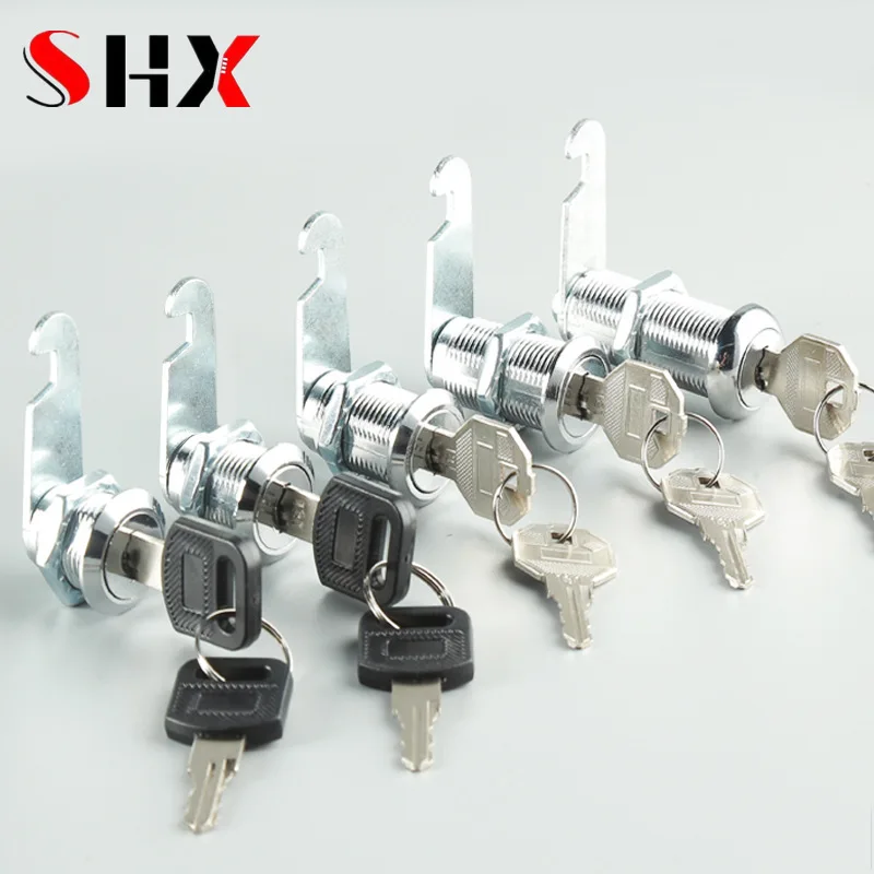 16mm 20mm 25mm 30mm 35mm Drawer Locks With 2 Keys Lock Cabinet Mailbox Drawer Lock For Office Desk Letter Box Cam Locks