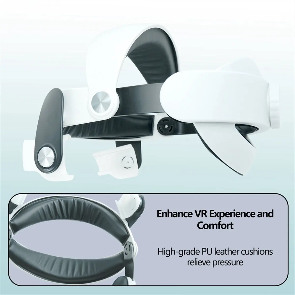 【~ New N07R】Adjustable Head Strap for , Improve Comfortable and Replaceable Sponge Headwear Headset VR Accessories