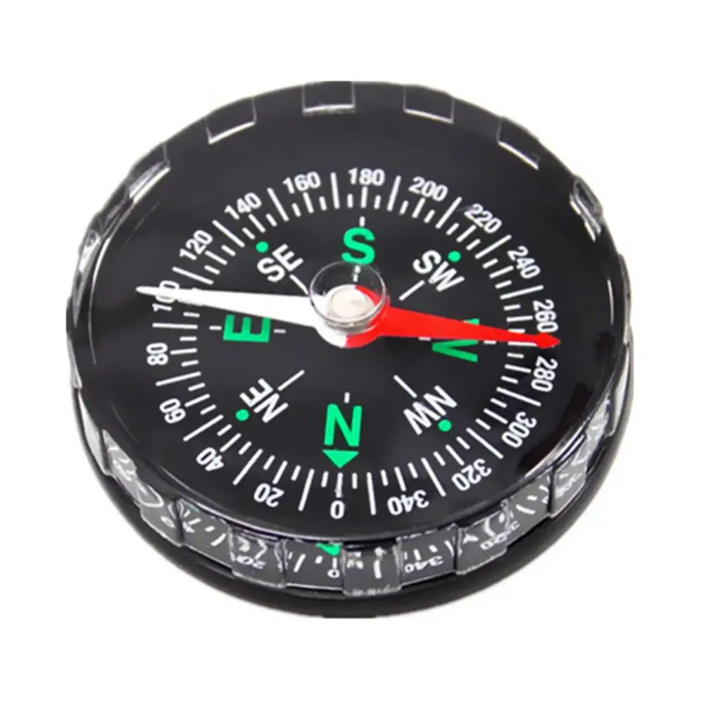 45mm Mini Compass Liquid Filled Camping Hiking Outdoor Pocket Survival Compass Navigator