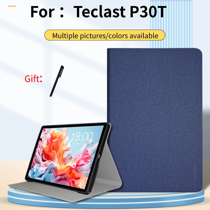 

Чехол-подставка для Teclast P30T 2023 10,1 дюйма, защитный чехол для планшетного ПК, защитный чехол для Teclast T40HD 10,4 дюйма