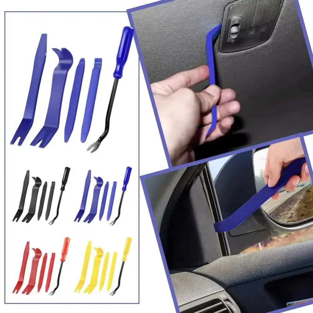 Auto Dismantle Tools Kit Plastic Car Door Clip Radio Panel Installer Audio Repair Pry Conversion Removal Set Da G0O0