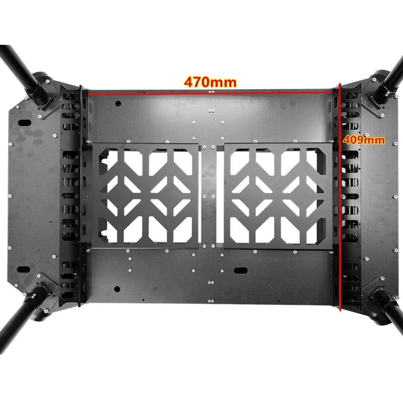 XAERO H2200 50mm Carbon Quad-Rahmen für Hobbywing 48 56 Zoll Antriebssystem – Detail 13