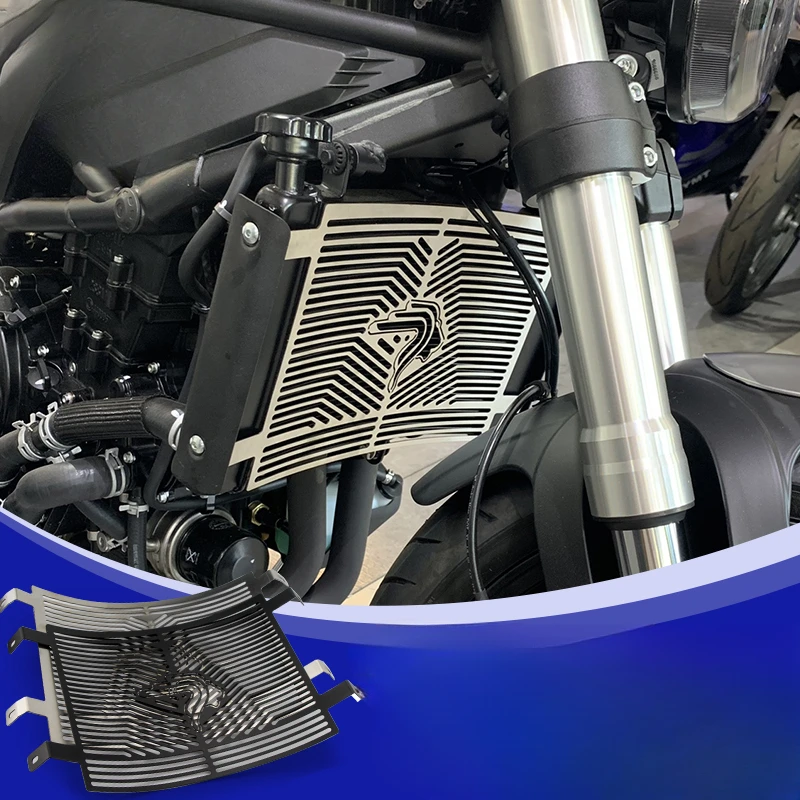 

For Leoncino 800 Radiator Grille Guard Cover Motorcycle Radiator Net For Benelli Bj800 Leoncino 800 Water Tank Protection Net