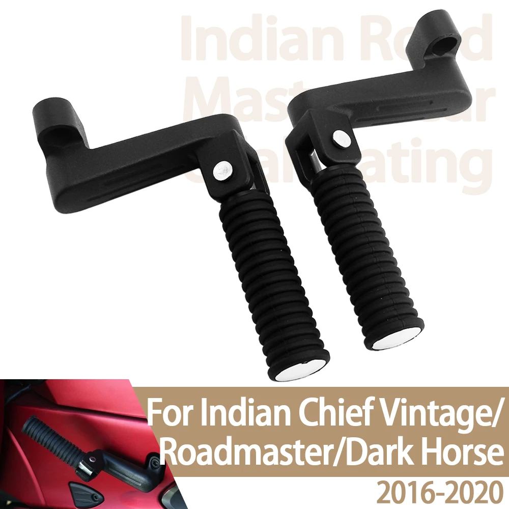 

Задняя подставка для ног пассажира, складные подставки для ног, педаль для Indian Springfield Chieftain Classic Chief Dark Horse Roadmaster 2024