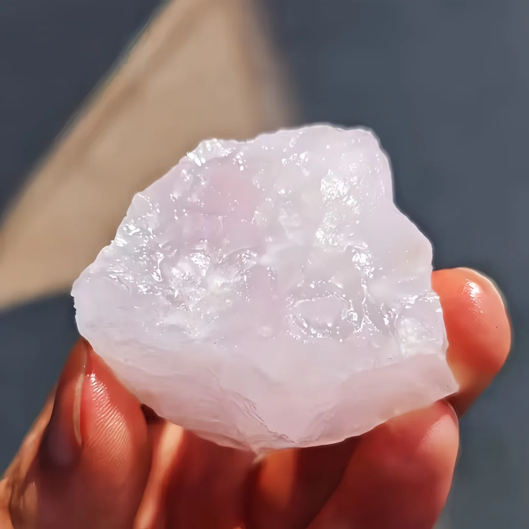 Natural Raw Pink Calcite, Crystalline Mineral Specimens, Natural Raw Crystal Stones,   Fillers for Home Decoration