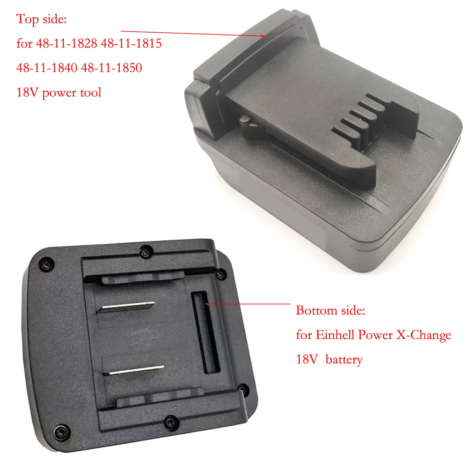 

1 шт. адаптер-переходник для аккумулятора Einhell X-Change для 48-11-1828 18 В, инструмент, литиевая батарея, аксессуары для электроинструментов