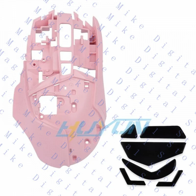 H  Replacement Case/Cover/Outer Case for Logitech G502 Wired Gaming Mouse Pink