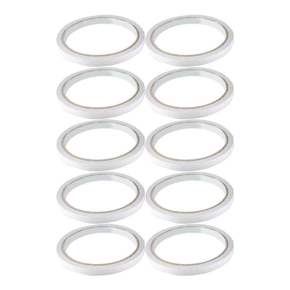 10 قطعة شريط مزدوج الجوانب يذوب بالحرارة لاصق قوي للحرف اليدوية لتقوم بها بنفسك مكتب القرطاسية توريد شريط لاصق ذاتي نسيج الخشب المعدني #6