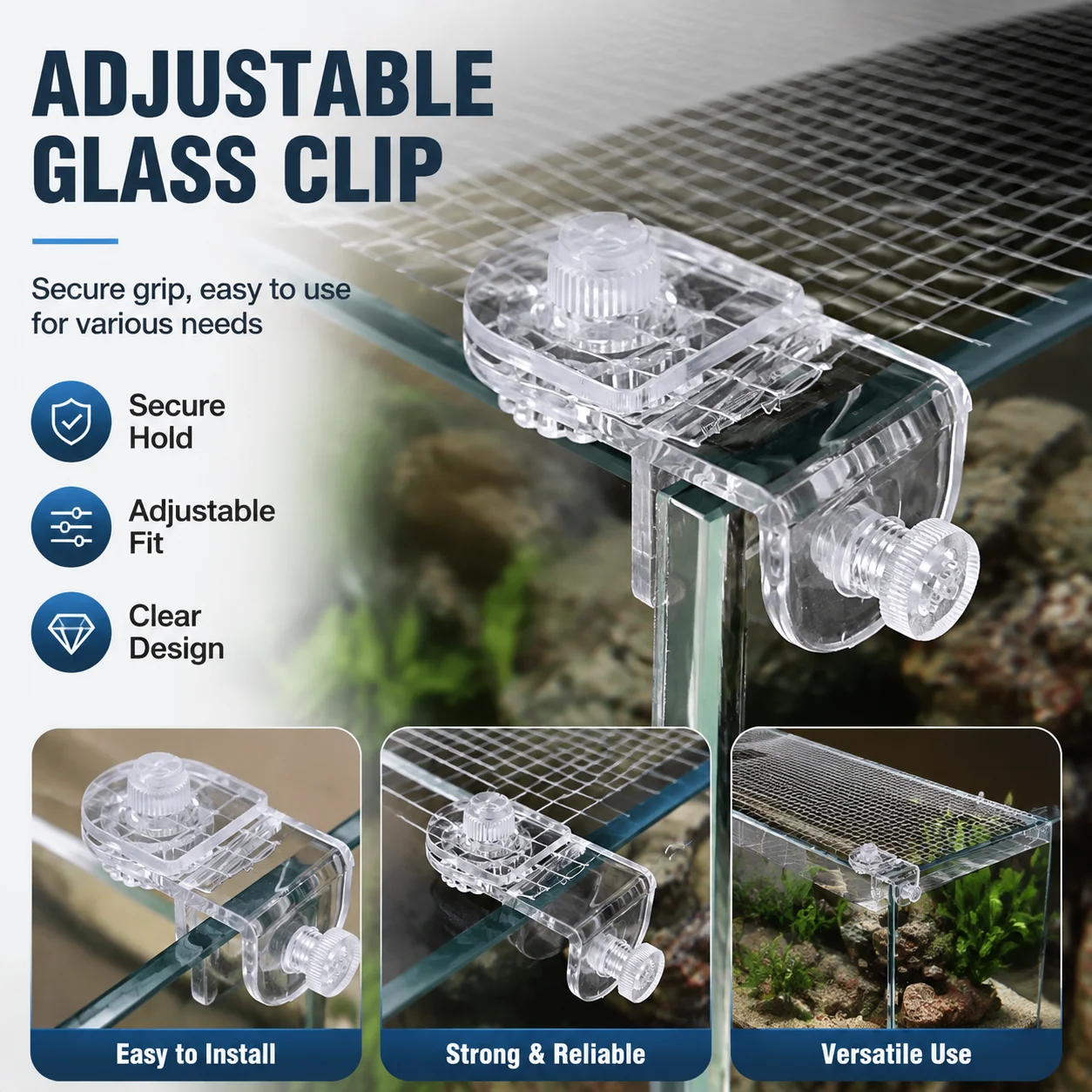 水槽カバー 通気性のある魚タンクメッシュ蓋 ペットオーナー向 - Aquarium Fish Net のレビューと価格