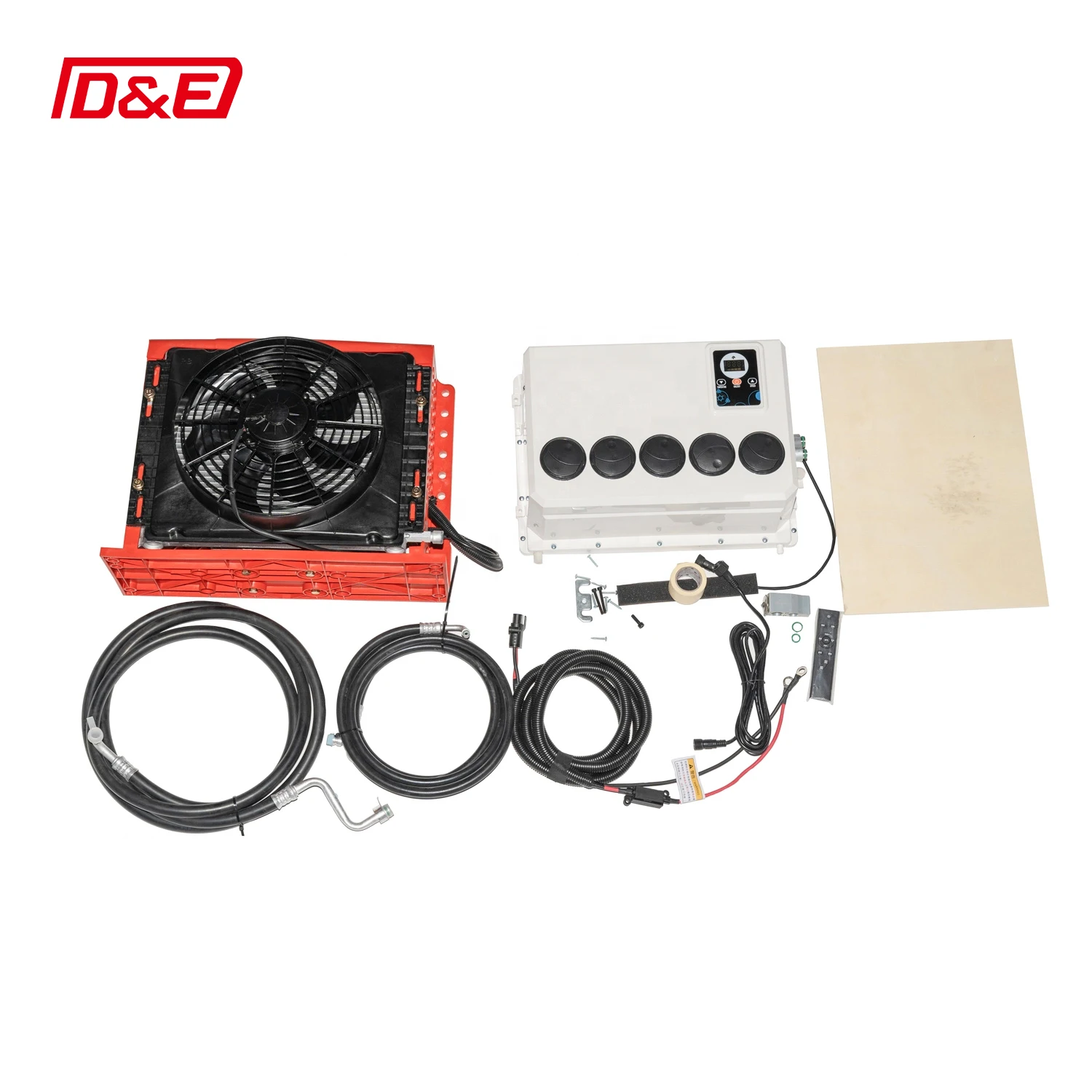 12V 24V Parking Cooler Box For Truck Cab Excavator Loader Parking Air Conditioner