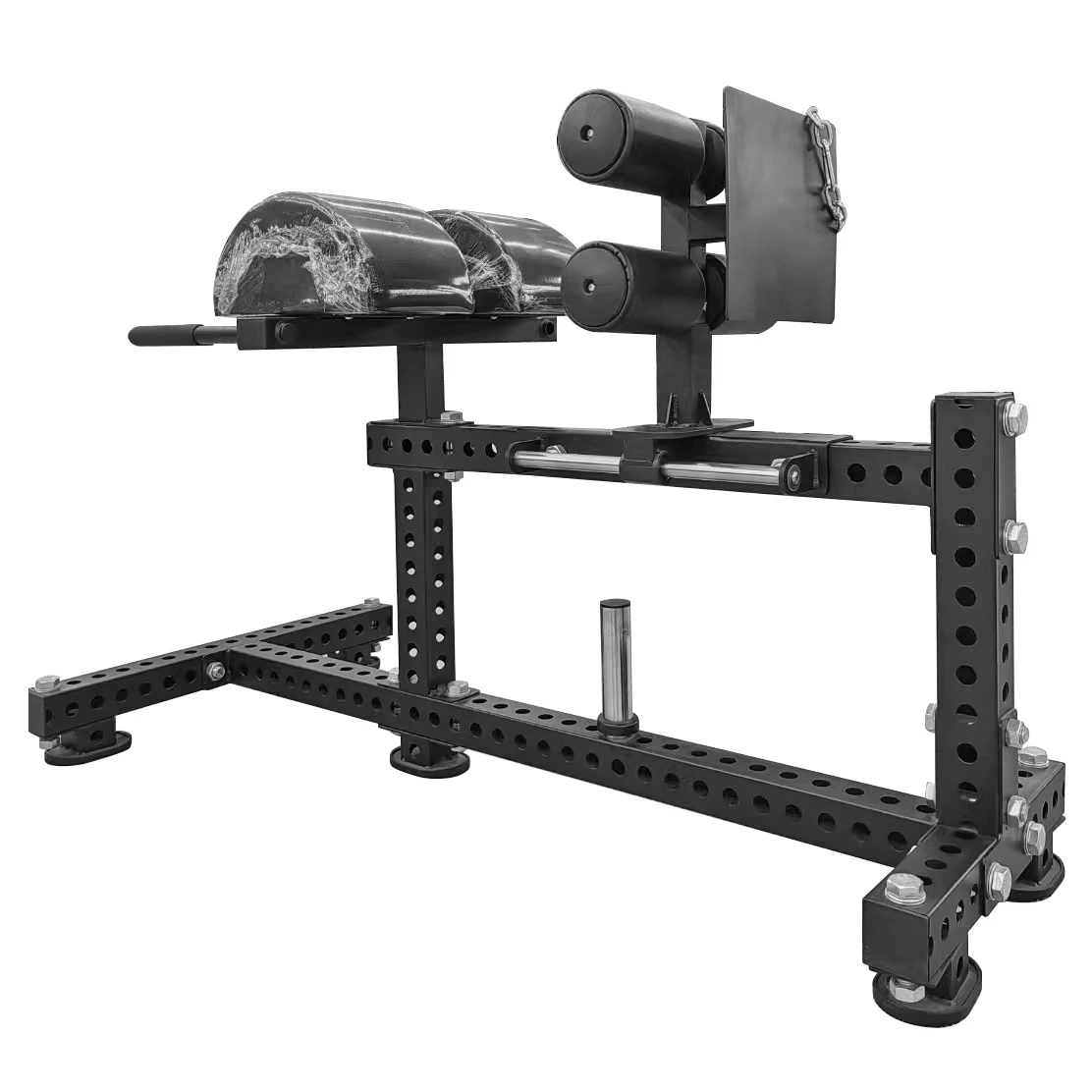 

Fitness Gym Equipment Roman Chair Glute Drive Hip Back Extension Sit-Ups Mucle Up Glute Ham Developer