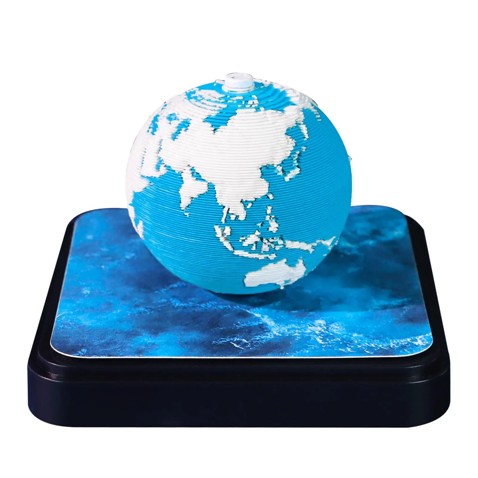 

3D Memo Pad Earth Shape 3D Memo Pad 2026 Calendar Paper Carving Sculpture 3D Art Notepad for DIY Home Desktop Decor Holiday Gift