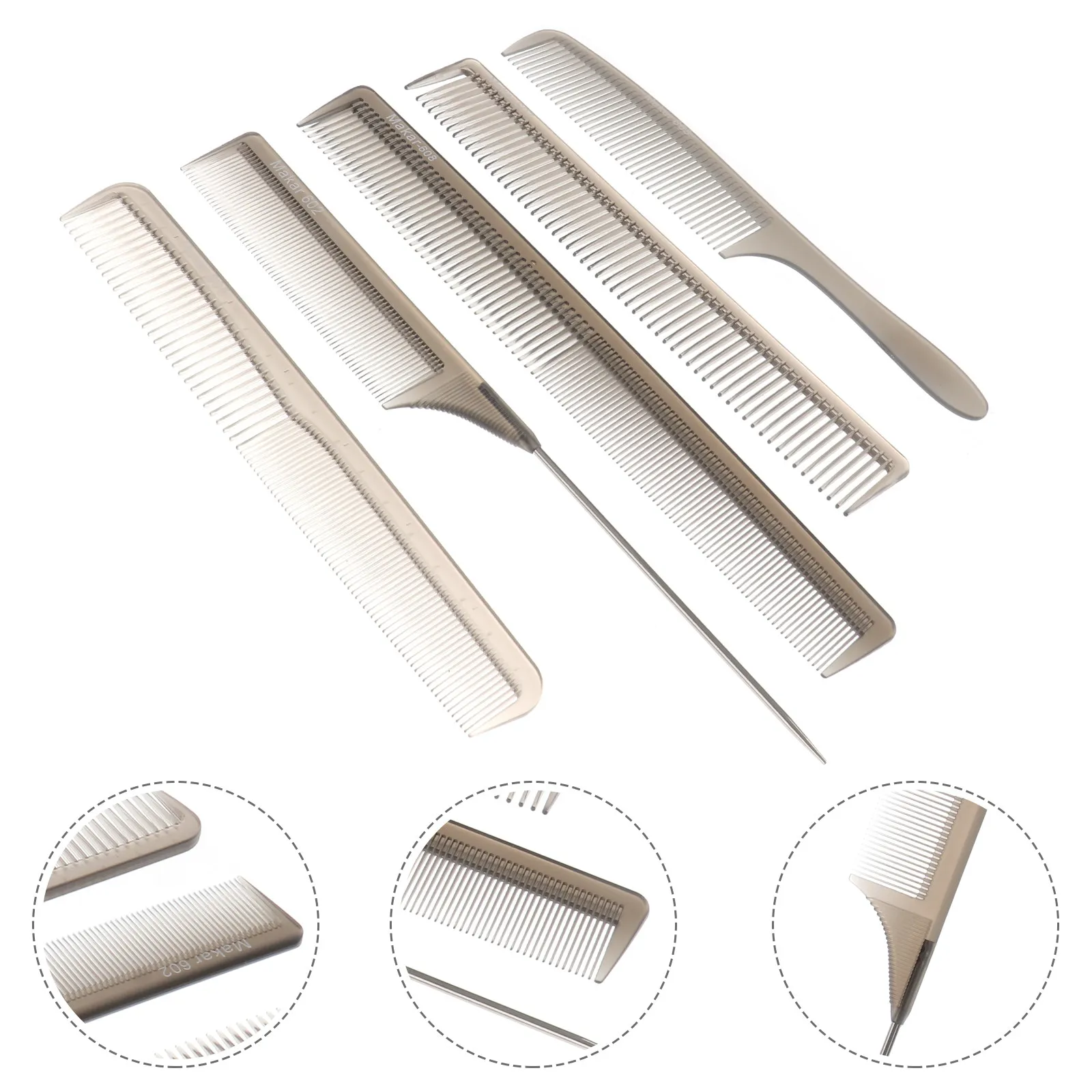 

Salon Grade Hair Comb Anti-Static Feature Strong Pc Build Lightweight Ergonomic Grip Perfect for Daily Hair Cutting Home