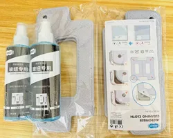 HOBOT S6 PRO Window Cleaning Machine Accessory Kit, Cleaning Cloth, Cleaning Solution