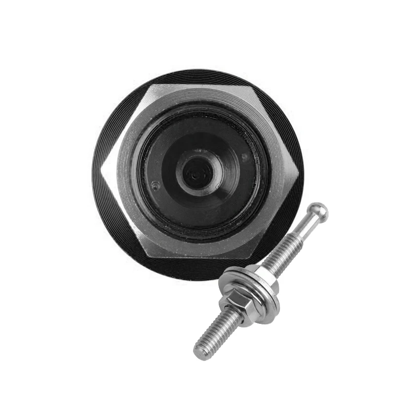 Universal Push Button Billet Quick Release Fasteners Set Racing Car Front Bumper Hood Pin Engine Bonnet Lock Latch Clip Body Kit view 4