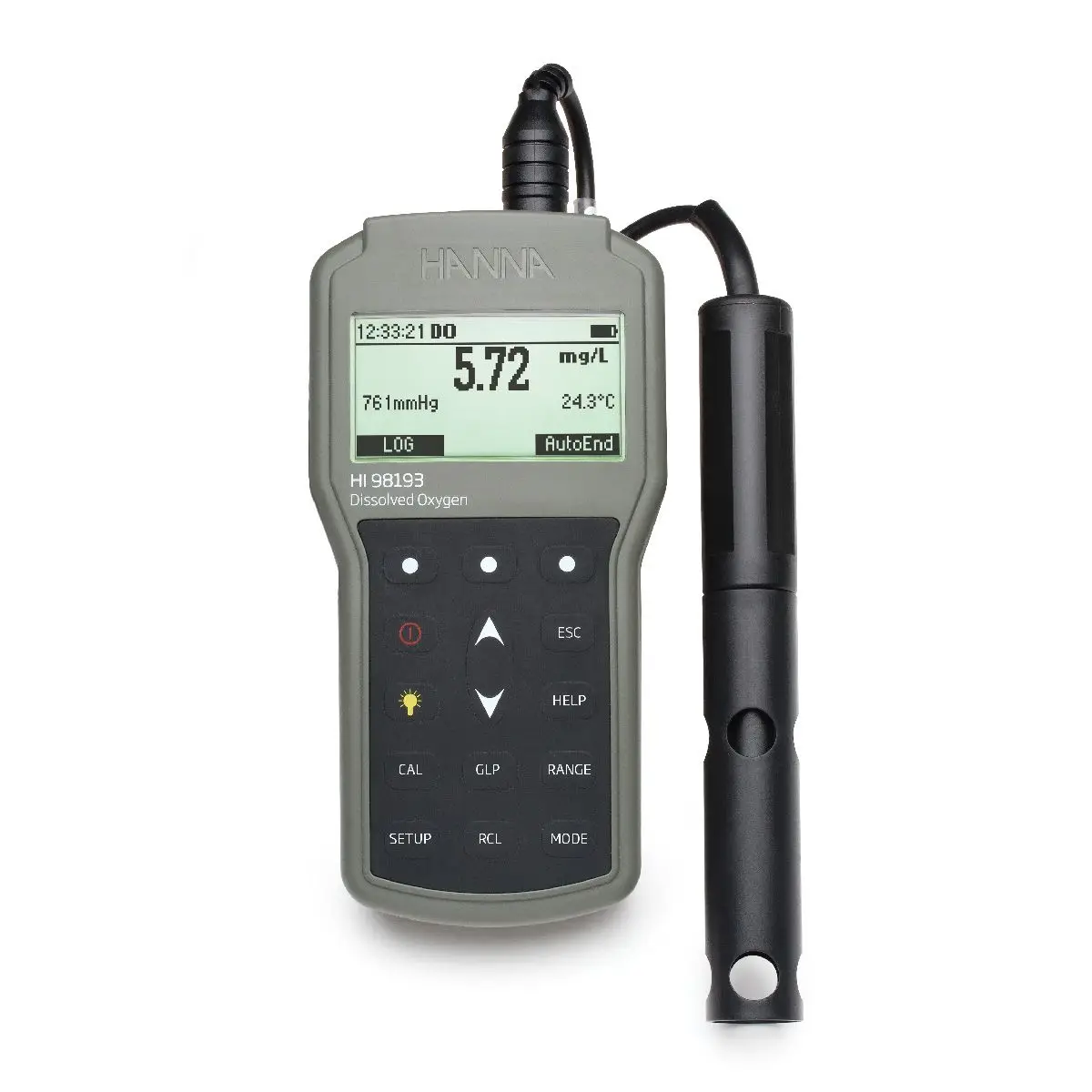 HANNA HI98193 Waterproof Portable Dissolved Oxygen and BOD Meter