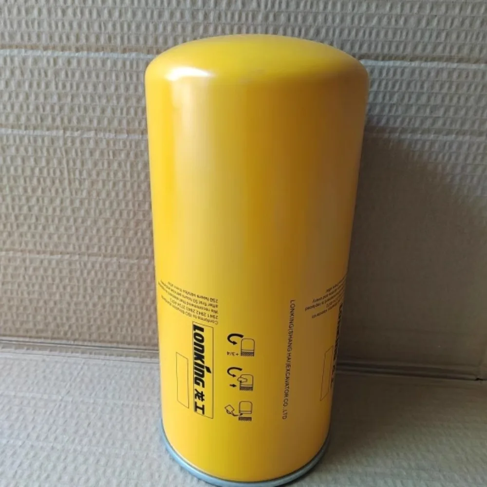 Adecuado para excavadora Longgong LG6060D/6065D/60/65 filtro de elemento filtrante de retorno de aceite de tubería de aceite hidráulico