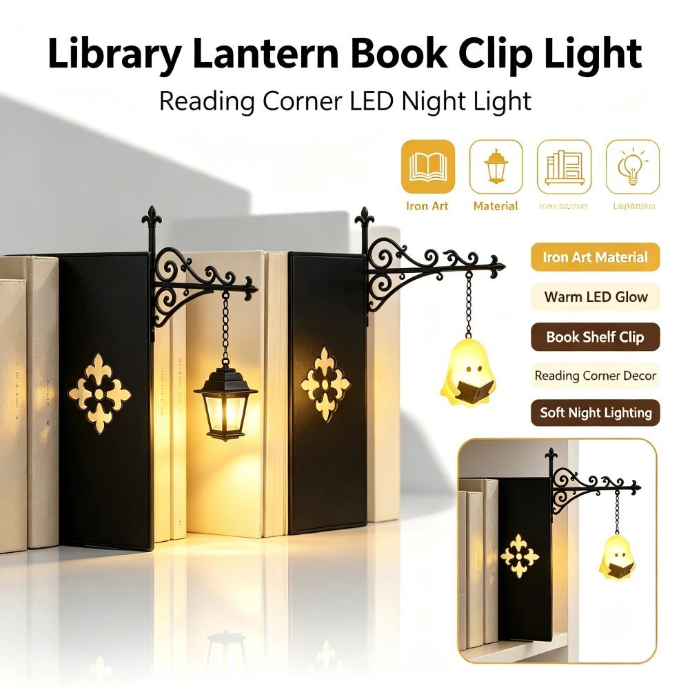 Vintage Lighting Decor - Gotik Asılı Sokak Lambası Duvar Dekoru