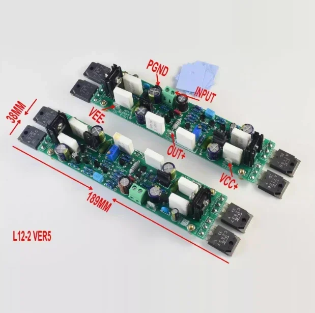 L12-2 Dual Channel Amplifier 200W 4R Audio