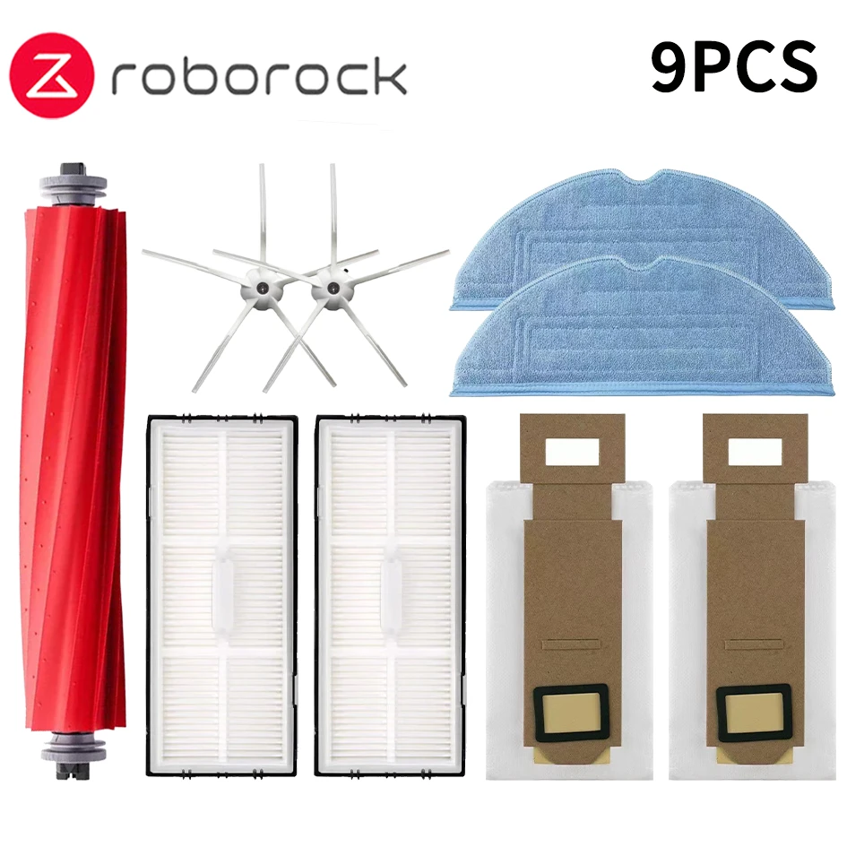 Roborock S7 S70 S7 Plus T7S T7S Plus Roboter Staubsauger Zubehör Hauptbürste Hepa-Filter Mops Staubbeutel Ersatzteile
