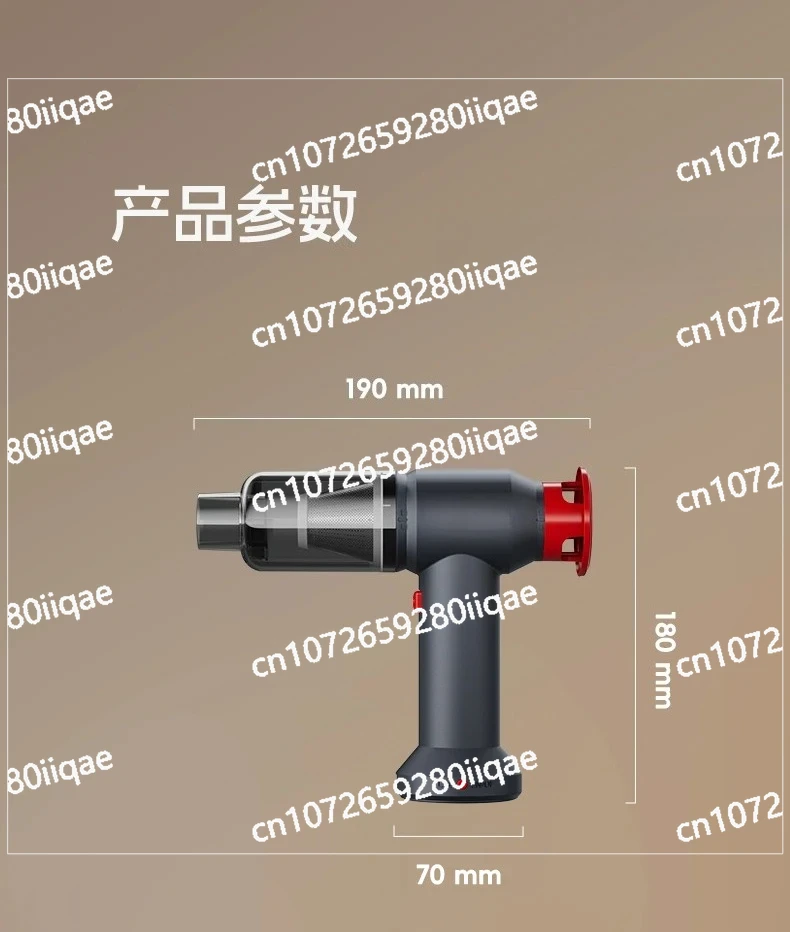 

Car Home Large Suction Small Handheld Mini Car Vacuum Cleaner Portable Wireless Charging