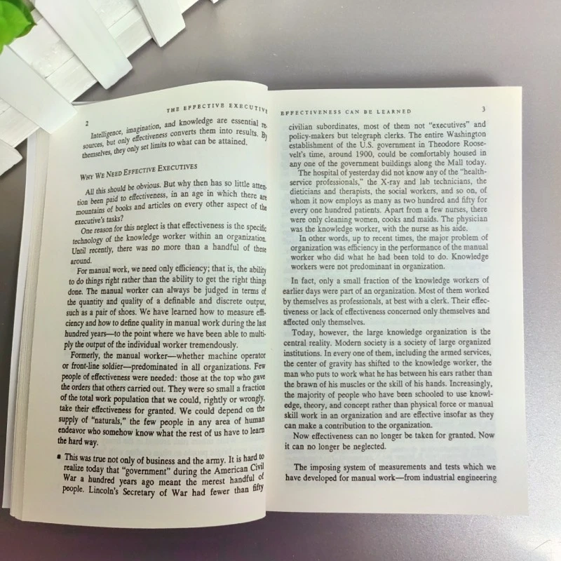 التنفيذي الفعال لبيتر دروكر - الدليل النهائي للحصول على الأشياء المناسبة، كتاب إدارة الأعمال باللغة الإنجليزية