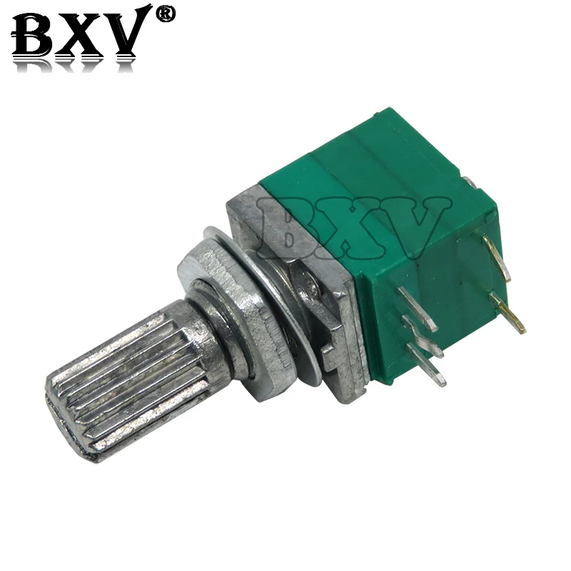 5PCS/lLOT RV097NS 5K 10K 20K 50K 100K 500K B5K With A Switch Audio 5PIN Shaft 15mm Amplifier Sealing Potentiometer hjxrhgal