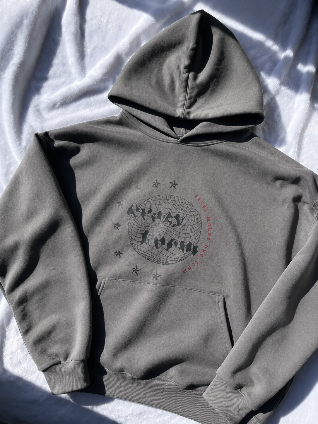 2026 Men Women Kids  ATEEZ Hoodie Front Print Kpop Fan Merch Hooded Sweatshirt Globe Star Slogan Graphic Pullover Streetwear Top