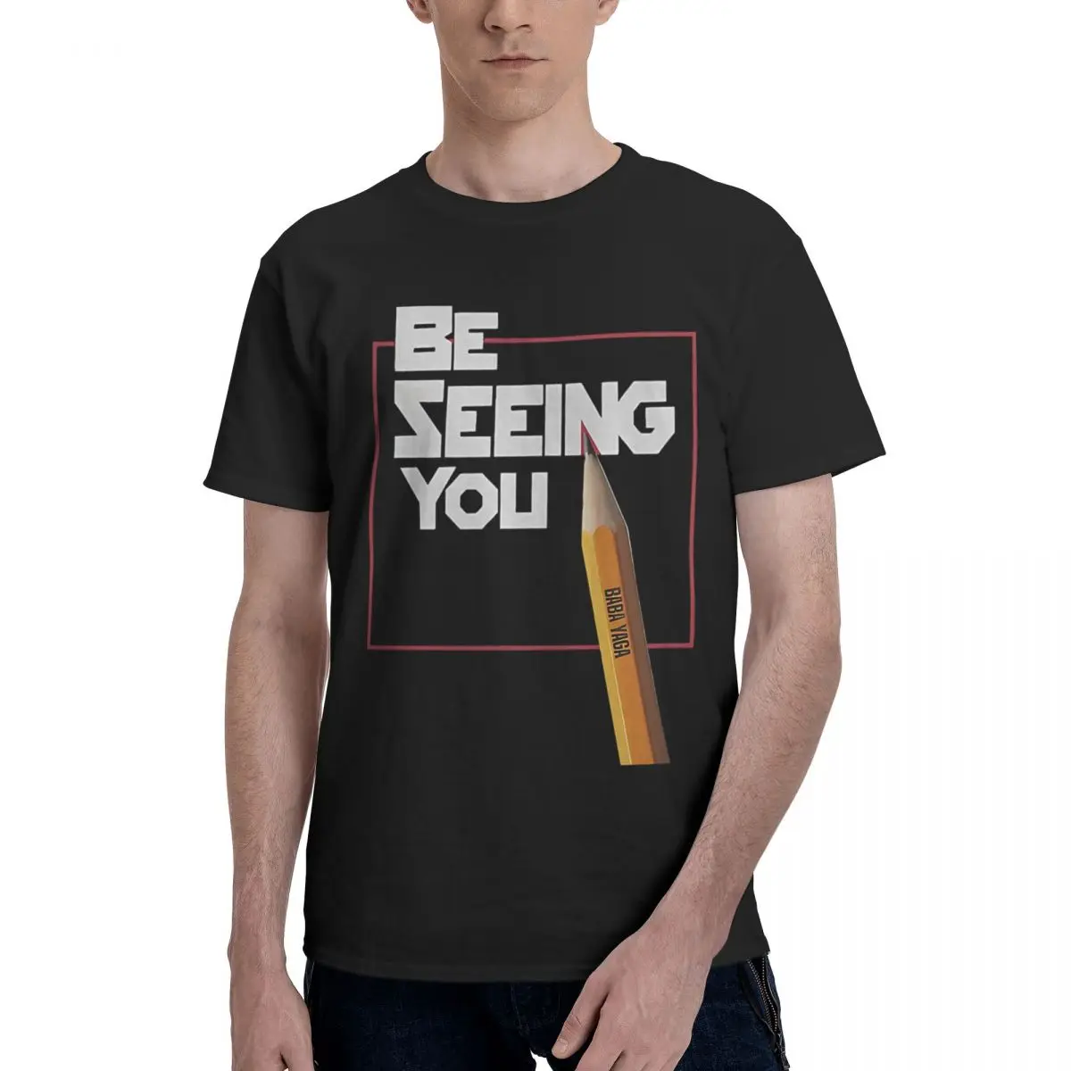 

Be Seeing You John Wick, вдохновленная 100% хлопок, повседневная дышащая удобная футболка, дизайнерская одежда, мужская футболка