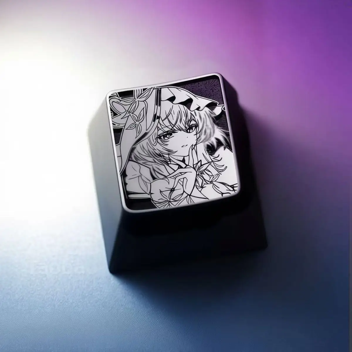 Wuthering Waves Anime Keycaps ESC1U Cherry Profile Keycaps Custom Keycaps for Mechanical Keyboard Caps DIY Metal Key Caps Gifts