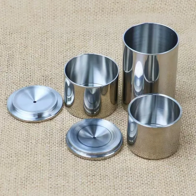 37ml 50ml 100ml Stainless Steel Specific Gravity Cup Pycnometer Liquid Density Measure Cup for Coating Paint Lab Testing Tool