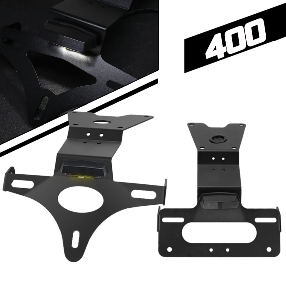 

Motorcycle Accessories Rear Tail Tidy Fender Eliminator Kit License Plate Holder Fit For Scrambler 400X For Speed 400 2024 2025