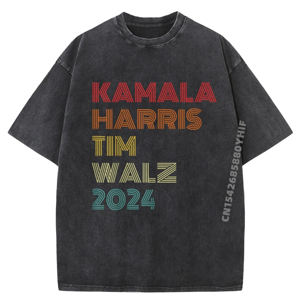 

Classic Harris Walz Kamala Harris Tim Classic T-Shirt Men Tops & Tees Graphic Tshirts Vintage Washed Clothes