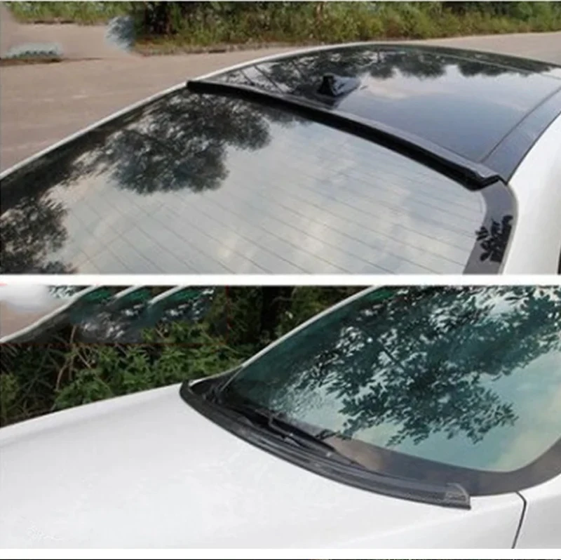 Universal Spoiler 1,5 M Auto-Styling 5D Carbon Faser Glänzend Schwarz Spoiler DIY Refit Spoiler für Auto Zubehör – Detail 7