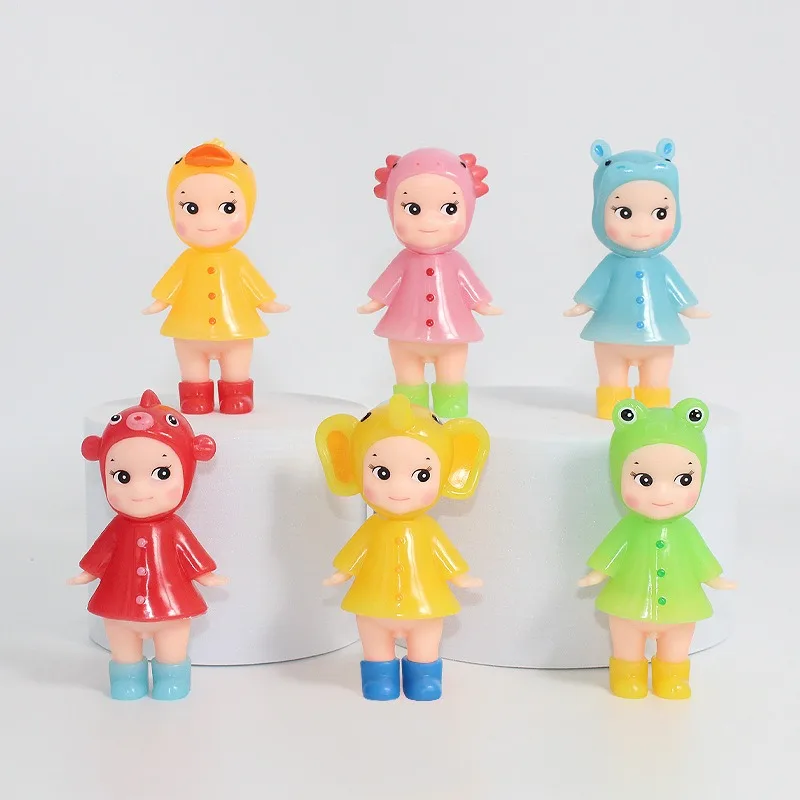 Angel Rainy Day Serie Blind Box Anime Mini-Actionfiguren, Niedliche Puppenfiguren, Sammlerstücke, Geburtstagsgeschenke, Weihnachtsspielzeug – Detail 2