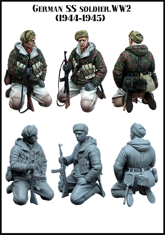 [نموذج المسك] مجسم راتينج 1/35 مجموعة راتينج غير مطلية KT0210