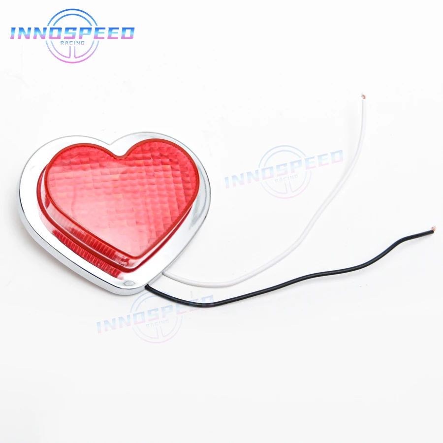 JDM Style Car Accessories 12V Heart Shaped LED Light Side Marker