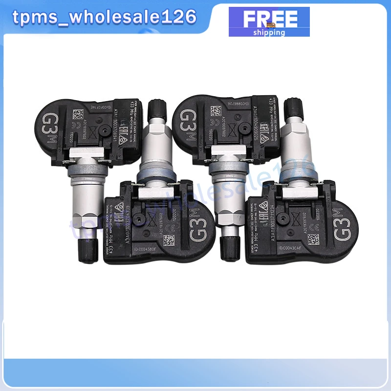 4PCS/Lot Tire Pressure Monitor Sensor BDMC37140 For 2016-2023 Fiat 124 2008-2013 Mazda 2 3 CX-7 CX-7 CX-9 TPMS 433MHZ BDMC-37140