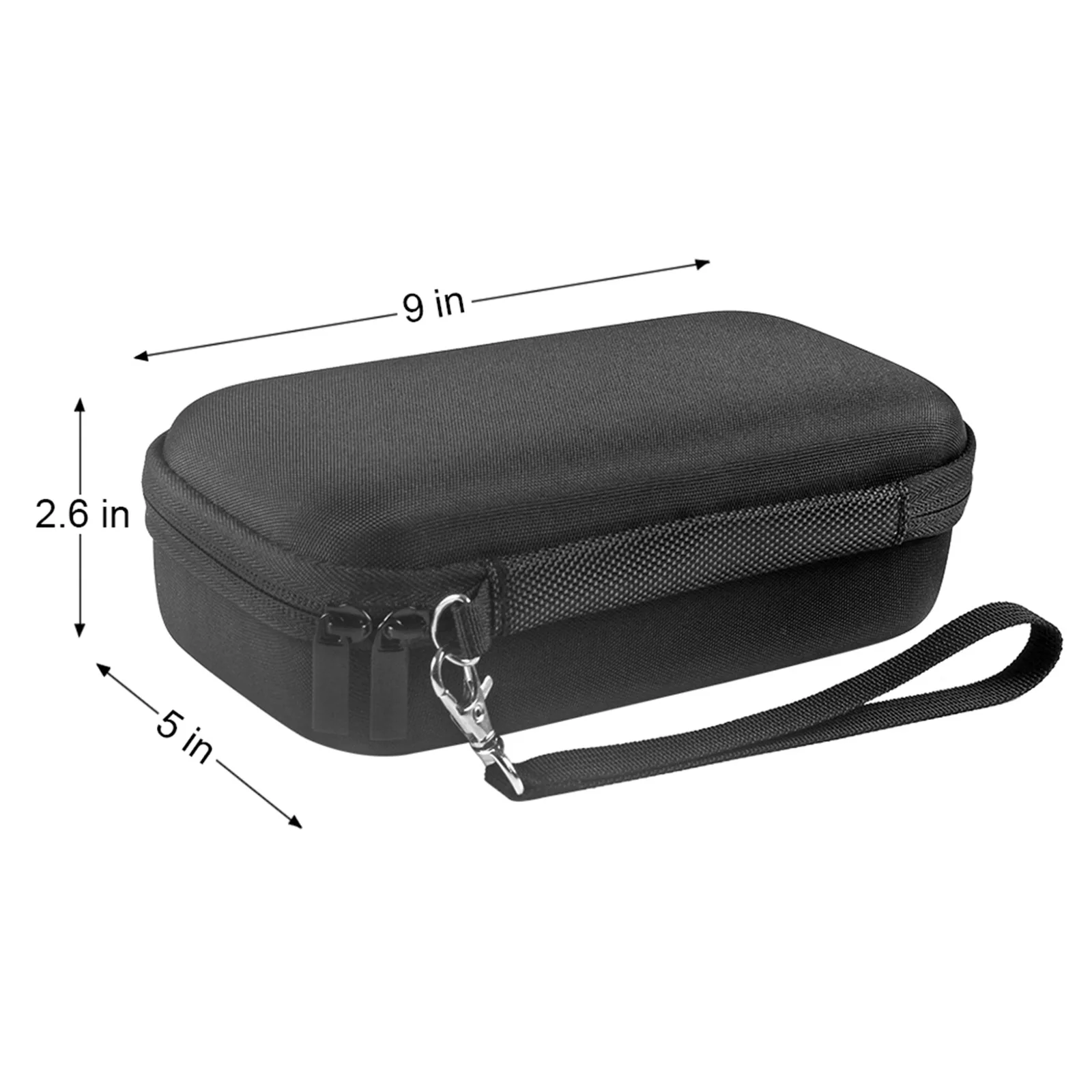 Hard Carrying Case EVA Travel Portable Pouch Storage Travel Case for Razer Kishi Mobile Game Controller Accessories