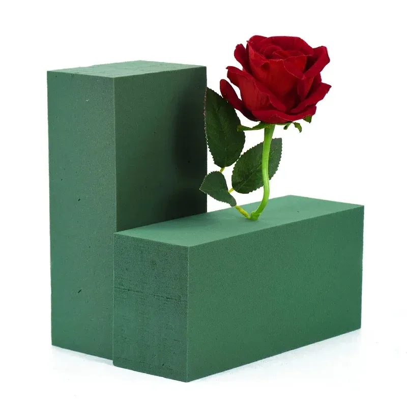 Blocos de Espuma Floral Úmida (3/6 Peças) para Arranjos de Flores em Casamentos e Festas, Tijolos de Espuma de Poliestireno, Acessórios para Casa e Jardim