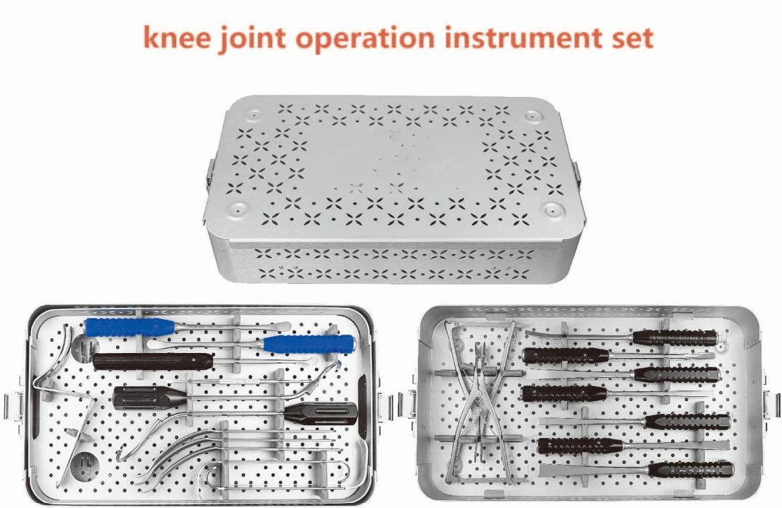 surgical instruments/orthopedic instrument knee joint instrument kit, basic surgery