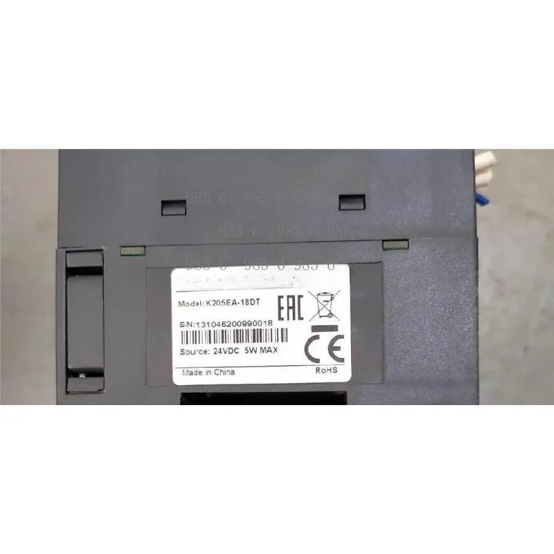 18 I/O Transistor Type PLC Model K205EA-18DT, In Stock for Industrial Automation Control