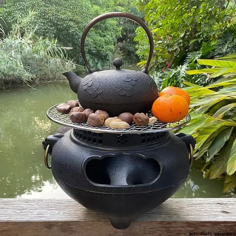Hot-selling product in 2025 – Large carbon steel Japanese forged iron boiling water manual conversion insulated box.