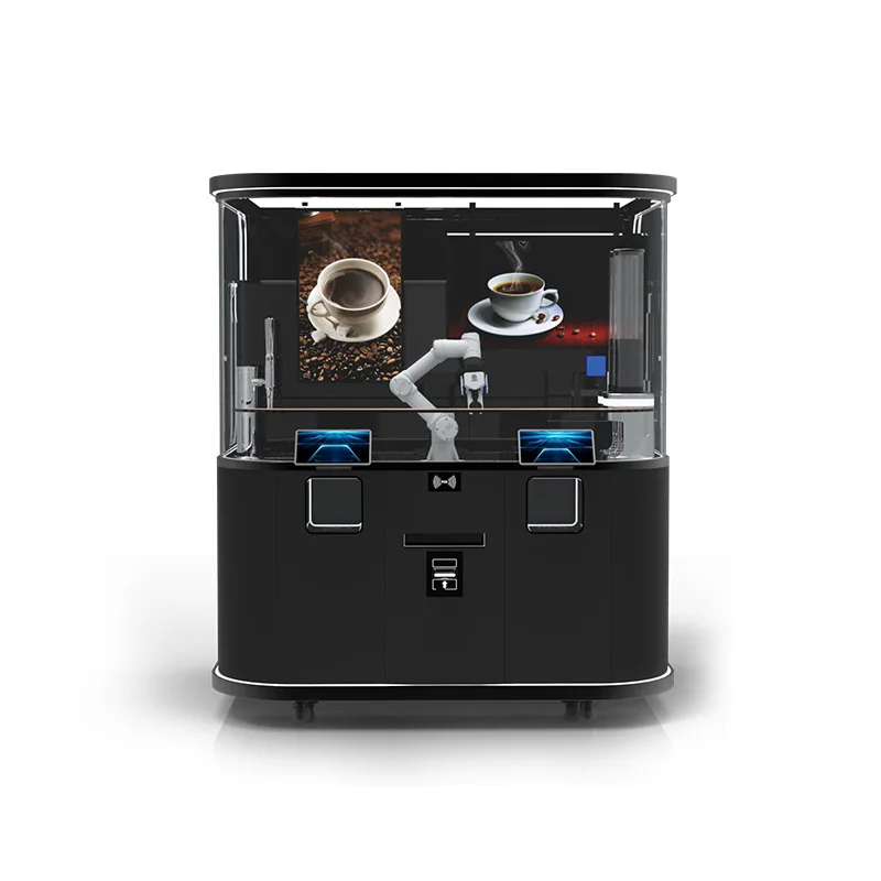 

Container fully automatic smart coffee machine, restaurant catering new retail unmanned coffee machine robot
