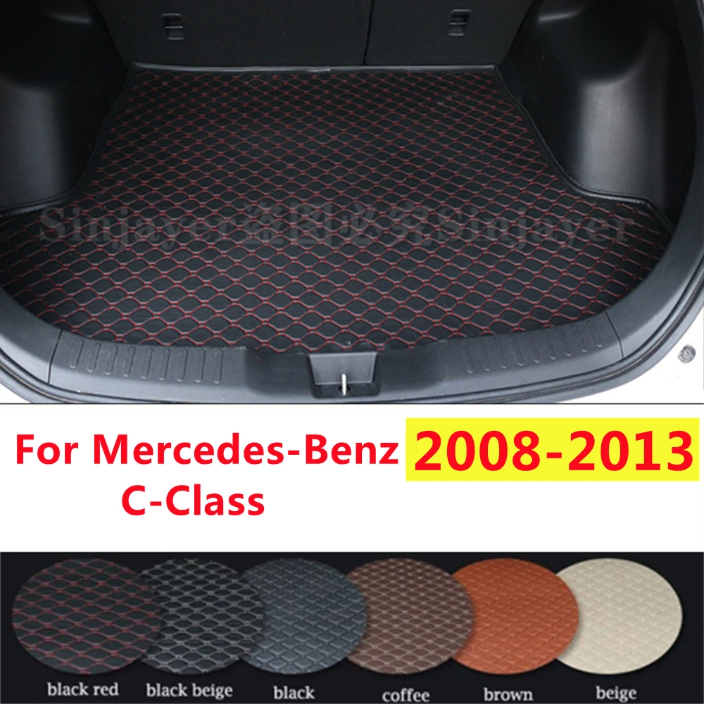 

Коврик для багажника автомобиля SJ, подходит для Mercedes-Benz C-Class 2013 2012-2008